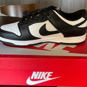 Size 10 Nike Dunk low Panda - New in Box